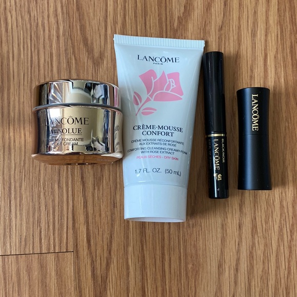 ❤️ Lancôme Rose Cosmetic Case and Makeup Bundle New - Picture 3 of 7